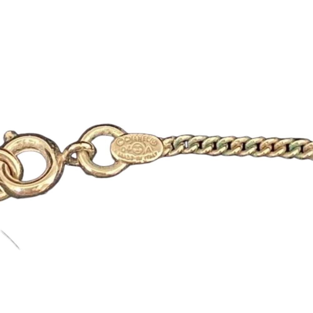 Chanel Pink Crystal Resin Necklace - Picture 3 of 6